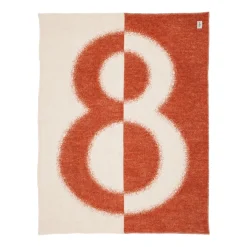 Kodintekstiilit-IITTALA 8 huopa 130x180 mm terrakotta