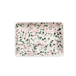 Lautaset-IITTALA A6 lautanen 10x15cm Helle pinkki-vihreä Helle pinkki-vihreä