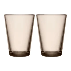 Aktiivinen Juomalasit-IITTALA Juomalasi 40cl 2kpl Pellava
