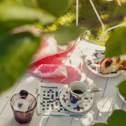 Keittiötekstiilit-IITTALA Keittiöpyyhe 47x70cm Sato pinkki