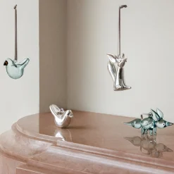 Lasikoristeet-IITTALA Koriste seisova 115 mm sininen