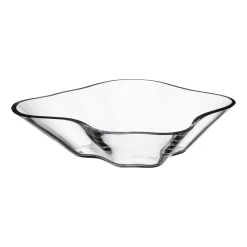 Alvar Aalto -Kokoelma|Sisustuskulhot Ja -Tarjottimet-IITTALA Kukka malja 279x75mm kirkas