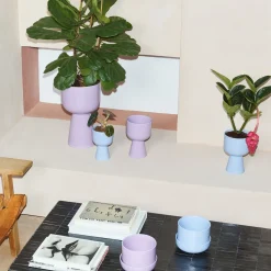 Kukkaruukut-IITTALA Kukkaruukku jalallinen L Vaalea lila