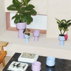 Kukkaruukut-IITTALA Kukkaruukku jalallinen S Vedensininen