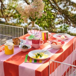 Kulhot-IITTALA Kulho 17cm 2-väri pinkki-punainen Vaaleanpunainen