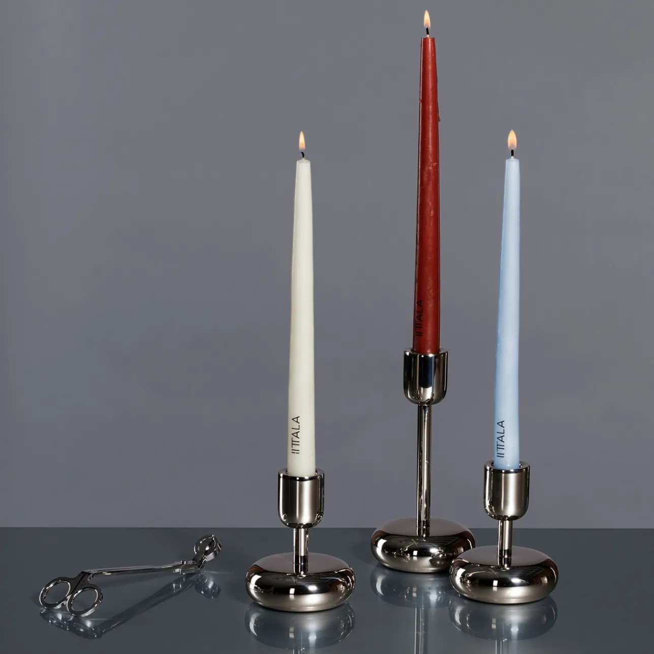 Kynttilät-IITTALA Kynttilä 28cm hiekka 4kpl