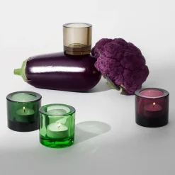 Kynttilälyhdyt-IITTALA Kynttilälyhty 60mm matta kirkas