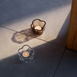 Alvar Aalto -Kokoelma|Kynttilälyhdyt-IITTALA Kynttilälyhty 60mm Pellava