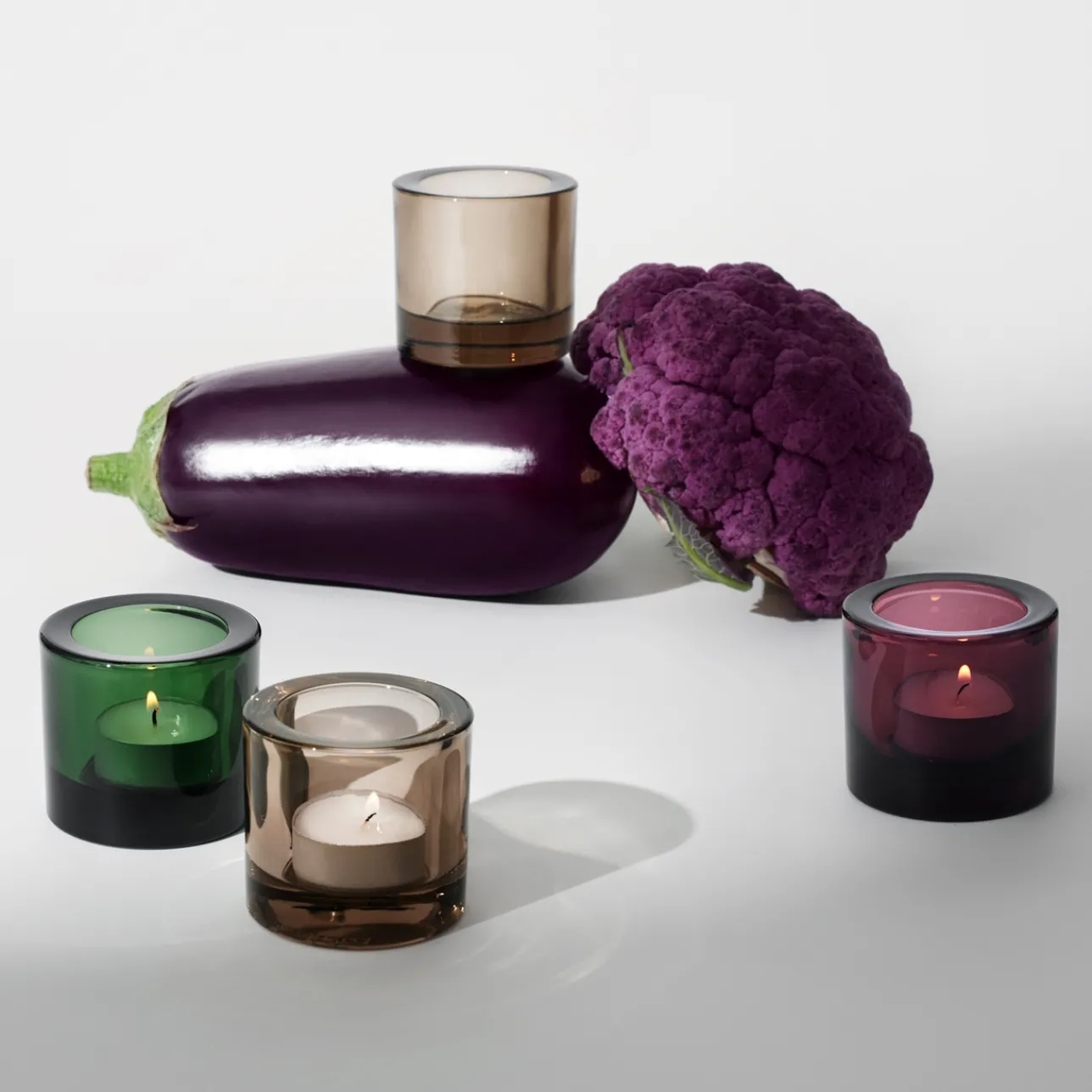 Kynttilälyhdyt-IITTALA Kynttilälyhty 60mm Pellava