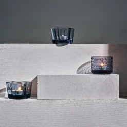 Kynttilälyhdyt-IITTALA Kynttilälyhty 64mm uudelleenhyödynnetty lasi Kierrätyslasi