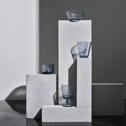 Kynttilälyhdyt-IITTALA Kynttilälyhty 64mm uudelleenhyödynnetty lasi Kierrätyslasi