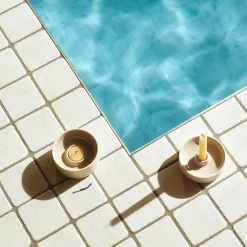 Kynttilälyhdyt-IITTALA Kynttilälyhty 11x5 cm beige