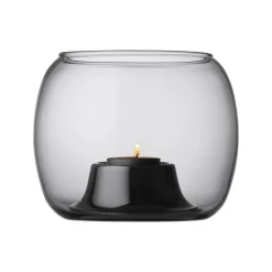 Kynttilälyhdyt-IITTALA Kynttilälyhty 141x115mm Harmaa