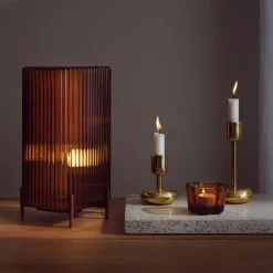 Kynttilänjalat-IITTALA Kynttilänjalka 183mm messinki