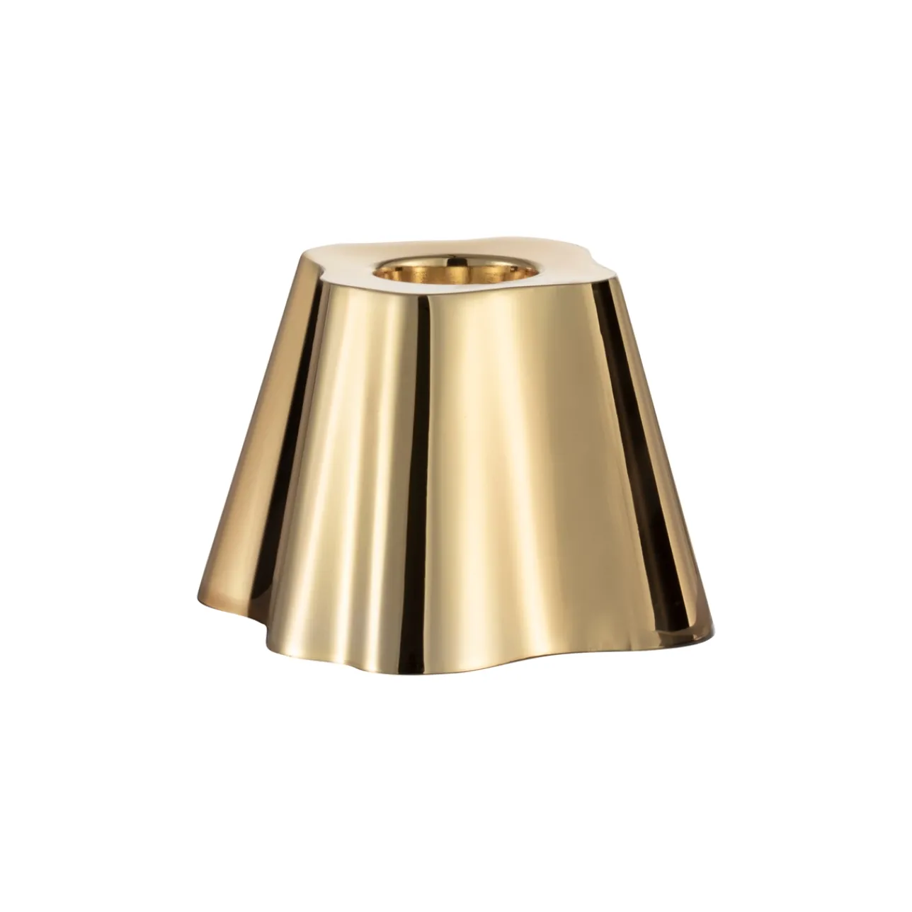 Alvar Aalto -Kokoelma|Kynttilänjalat-IITTALA Kynttilänjalka 50mm Messinki