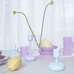 Kynttilänjalat-IITTALA Kynttilänjalka 107mm Vedensininen