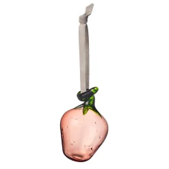 Lasikoristeet-IITTALA Lasimansikka pinkki 3kpl