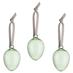 Lasikoristeet-IITTALA Lasimunat 60mm vihreä 3kpl Vihreä