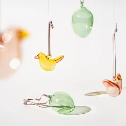 Lasikoristeet-IITTALA Lasimunat 60mm vihreä 3kpl Vihreä