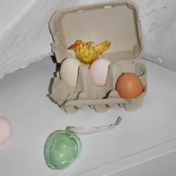 Lasikoristeet-IITTALA Lasimunat 60mm vihreä 3kpl Vihreä