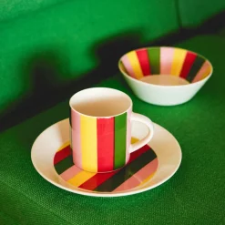 Lautaset-IITTALA Lautanen 21cm Pieni 4-raita Monivärinen