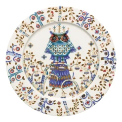 Lautaset-IITTALA Lautanen 27cm valkoinen Sininen