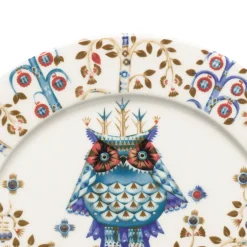 Lautaset-IITTALA Lautanen 27cm valkoinen Sininen