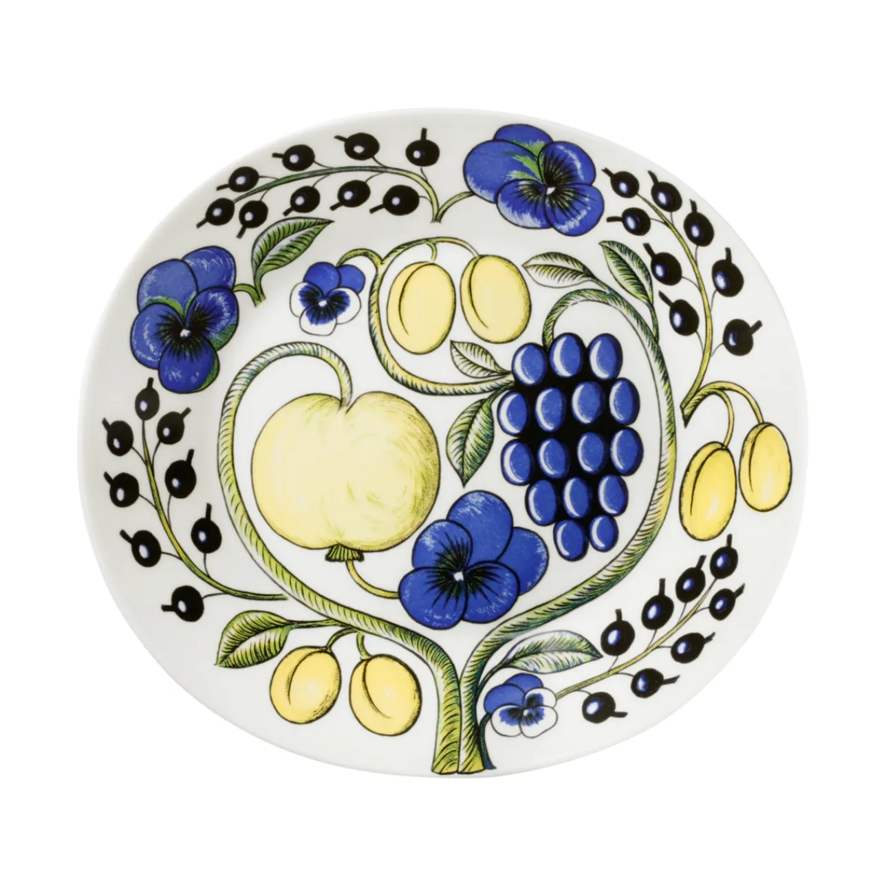 Lautaset-IITTALA Lautanen soikea 25cm Sininen