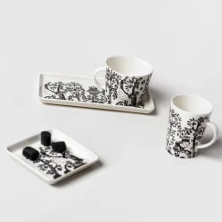 Lautaset-IITTALA Lautanen suorakaide 12x24cm Musta