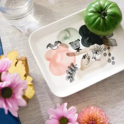 Lautaset-IITTALA Lautanen 15x19cm vihreä