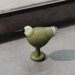 Birds By Toikka|Taide-Esineet-IITTALA Leppäinen 190x165mm sammaleenvihreä Sammaleenvihreä