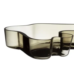 Alvar Aalto -Kokoelma|Sisustuskulhot Ja -Tarjottimet-IITTALA Malja 262x50mm Savunharmaa