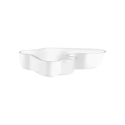 Alvar Aalto -Kokoelma|Sisustuskulhot Ja -Tarjottimet-IITTALA Malja 262x50mm Valkoinen