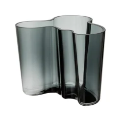 Alvar Aalto -Kokoelma|Maljakot-IITTALA Maljakko 160 mm Tummanharmaa
