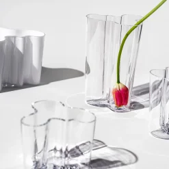 Alvar Aalto -Kokoelma|Maljakot-IITTALA Maljakko 160mm Kirkas