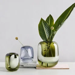 Taide-Esineet-IITTALA Maljakko 320mm sammaleenvihreä/opaali Sammaleenvihreä