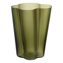 Alvar Aalto -Kokoelma|Maljakot-IITTALA Maljakko 270mm sammaleenvihreä Sammaleenvihreä