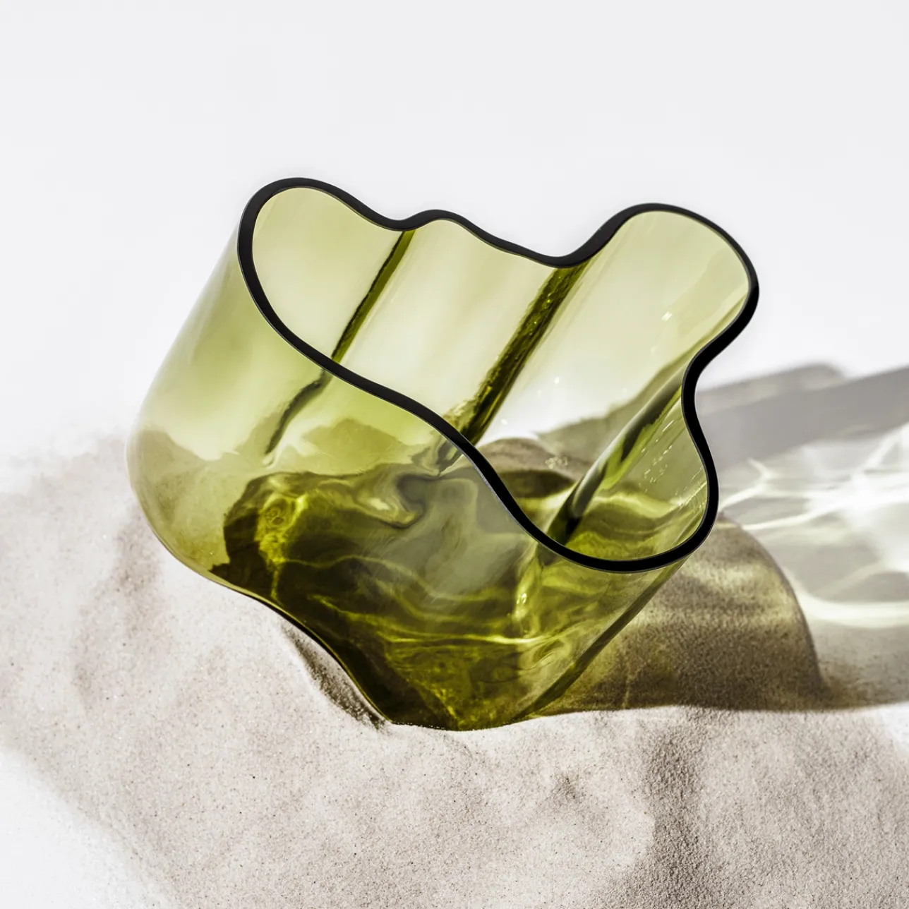 Alvar Aalto -Kokoelma|Maljakot-IITTALA Maljakko suomalainen hiekka rajoitettu erä 140mm