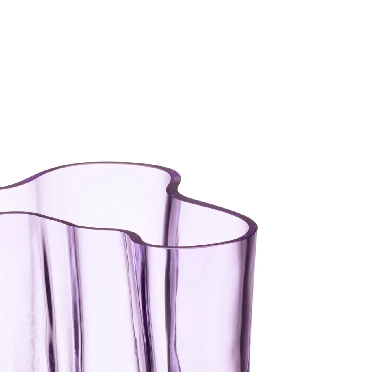 Alvar Aalto -Kokoelma|Maljakot-IITTALA Maljakko 140mm puumuotti Vaalea lila