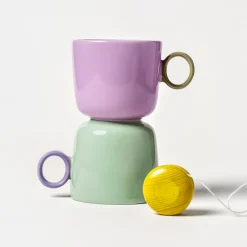 Mukit Ja Kupit-IITTALA Muki 0,35l Lila-oliivi