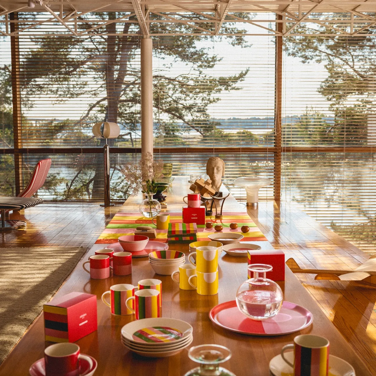 Mukit Ja Kupit-IITTALA Muki 0,35L Pieni 4-raita Monivärinen