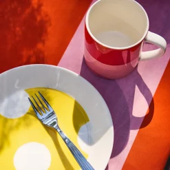 Mukit Ja Kupit-IITTALA Muki 0,35L 2-väri pinkki-punainen Vaaleanpunainen