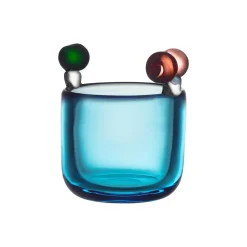 Taide-Esineet-IITTALA Pampula maljakko 90mm Taivaansininen