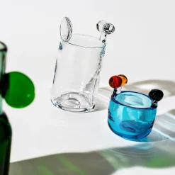 Taide-Esineet-IITTALA Pampula maljakko 90mm Taivaansininen