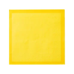 Keittiötekstiilit-IITTALA Paperiservetti 33cm auringon- 20 kpl Keltainen