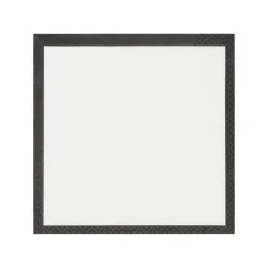 Keittiötekstiilit-IITTALA Paperiservetti 33x33cm luonnonvalkoinen-musta Ecru-musta