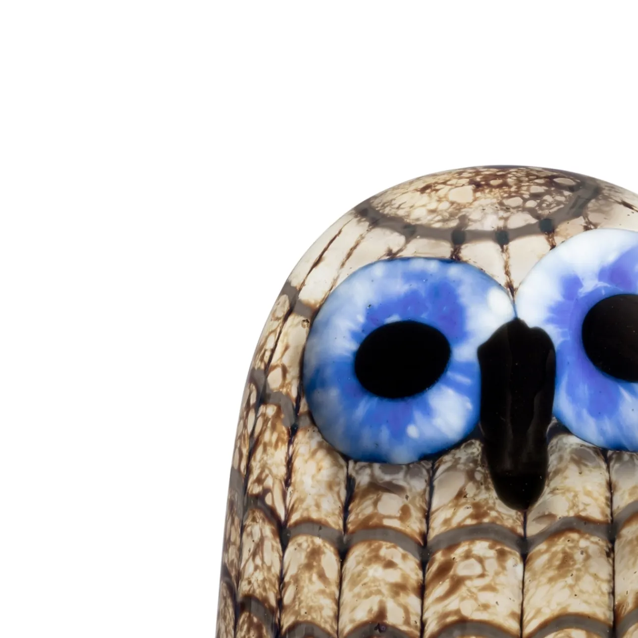 Birds By Toikka|Taide-Esineet-IITTALA Pikku pöllö 75x105mm ruskea