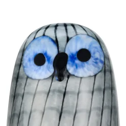 Birds By Toikka|Taide-Esineet-IITTALA Pikkupöllö 75x105mm harmaa