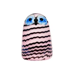 Birds By Toikka|Taide-Esineet-IITTALA Pikkupöllö 75x105mm Lohenpunainen