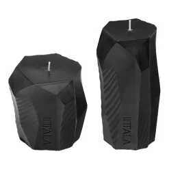 Kynttilät-IITTALA Pöytäkynttilä 10cm tuhka